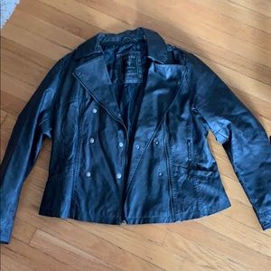 Guess leather jacket
